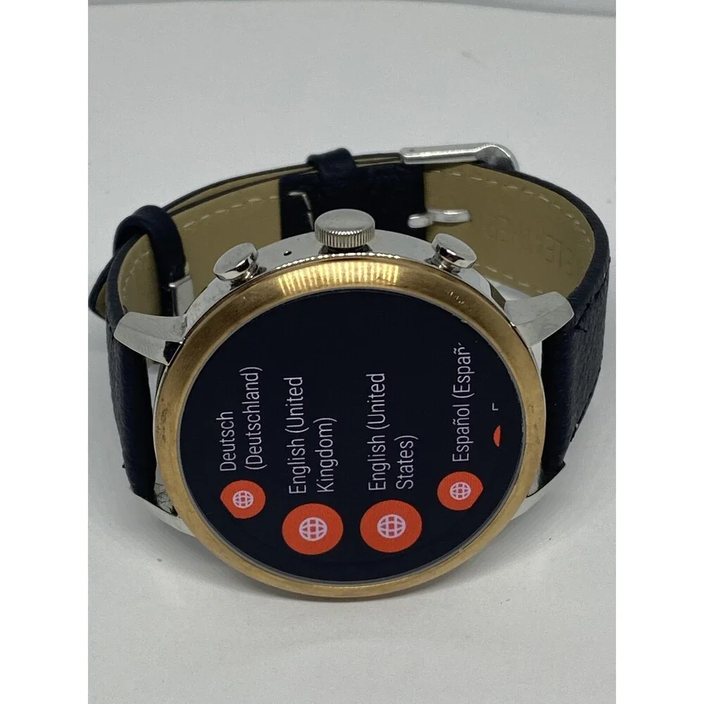 Fossil Gen 4 Authentic Digital Dial Smart Watch Custom Band FTW6016 AB625
